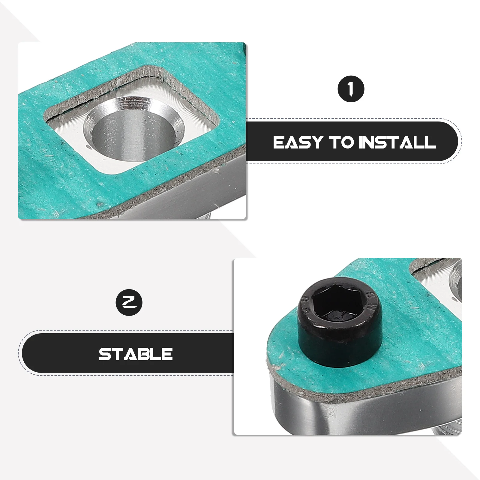 

1Set Turbo Oil Drain Flange Set Sturdy Lightweight Upgrade for Car Models Efficient Drainage Compatibility