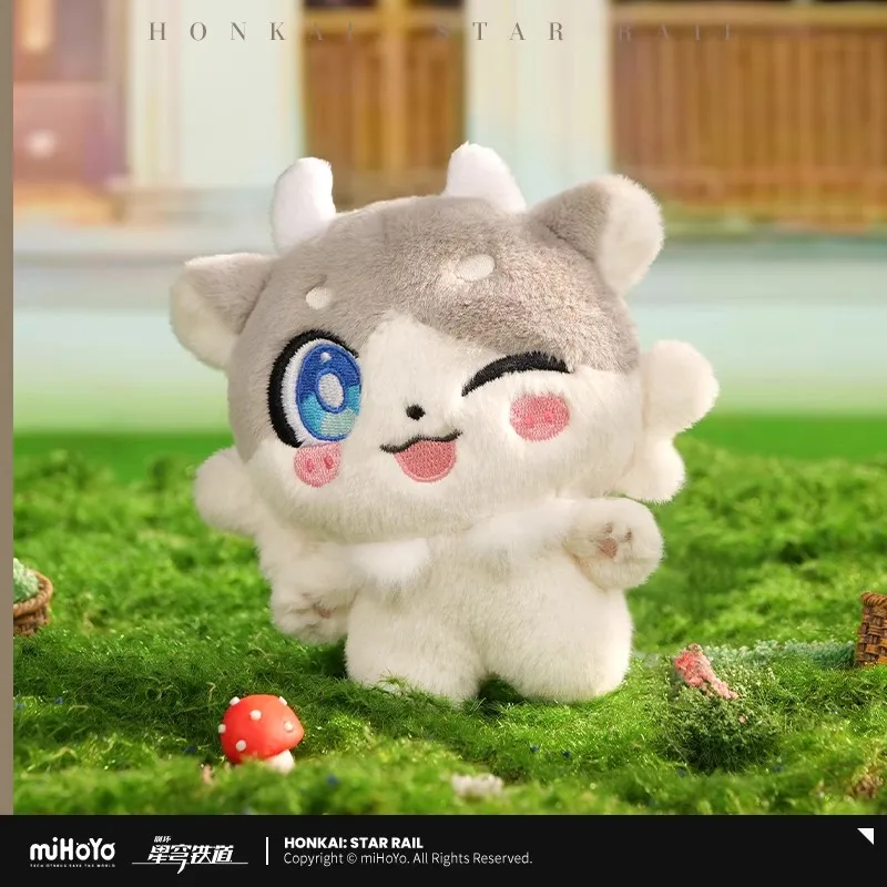 [Genuine] Honkai Star Rail Chimera Cartoon Pendant Anime Game Cosplay Diy Keychain Cat Fluffy Dolls Xmas Gifts miHoYo Original