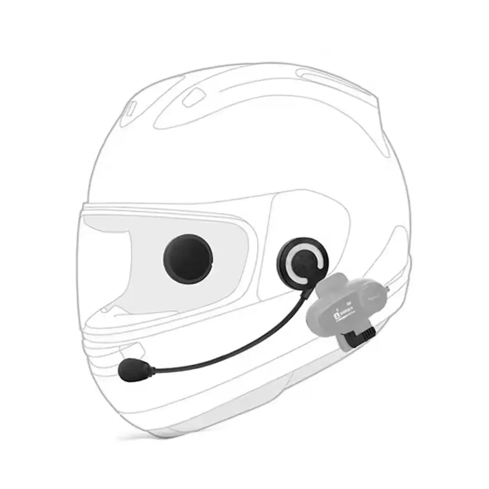 

Motorcycle Helmet Intercom Parts FOR SENA Parani M10 Helmet Headset Accessories Headset Earphone Speaker Hard/Soft Micropho V9D7