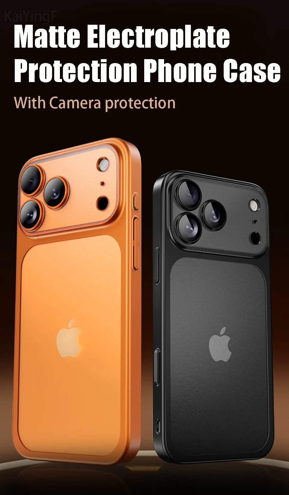 Neue weiche matte Schutzhülle für iPhone 18 17 16 15 14 13 12 11 Pro Max mit Linsenschutzfolie, durchsichtige Silikonhülle. – Detail 1