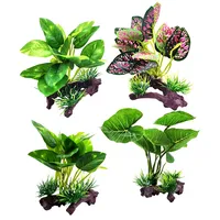 Artificial Underwater Grass Aquarium Fish Tank Simulation Decoration Aquarium Backgrounds Plants Water Grass Accessories Home