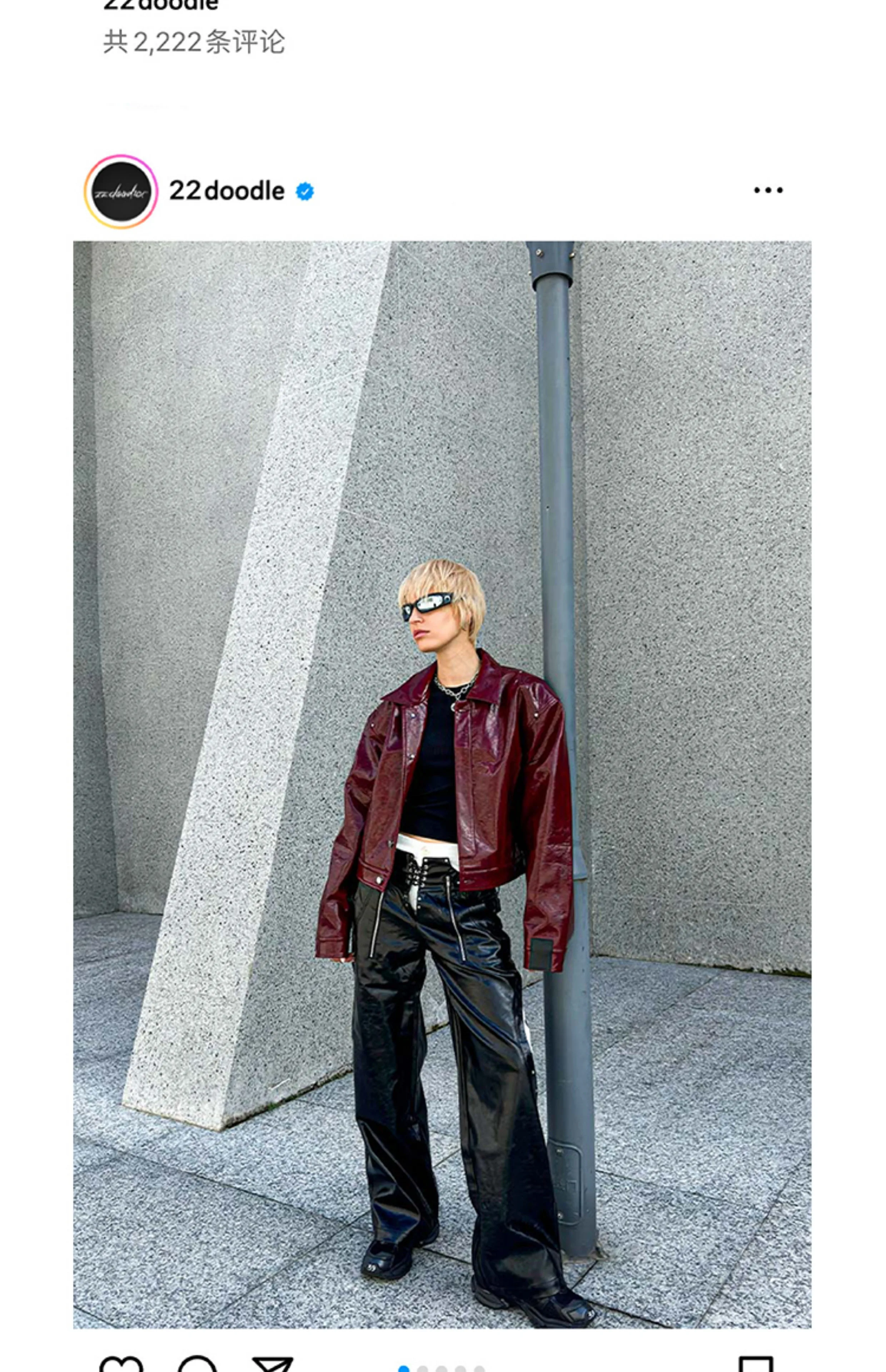Lautaro Autumn Cool Short Oversized Pu Leather Jacket Women Shoulder Pads Zippper High Quality American Retro Punk Style Clothes