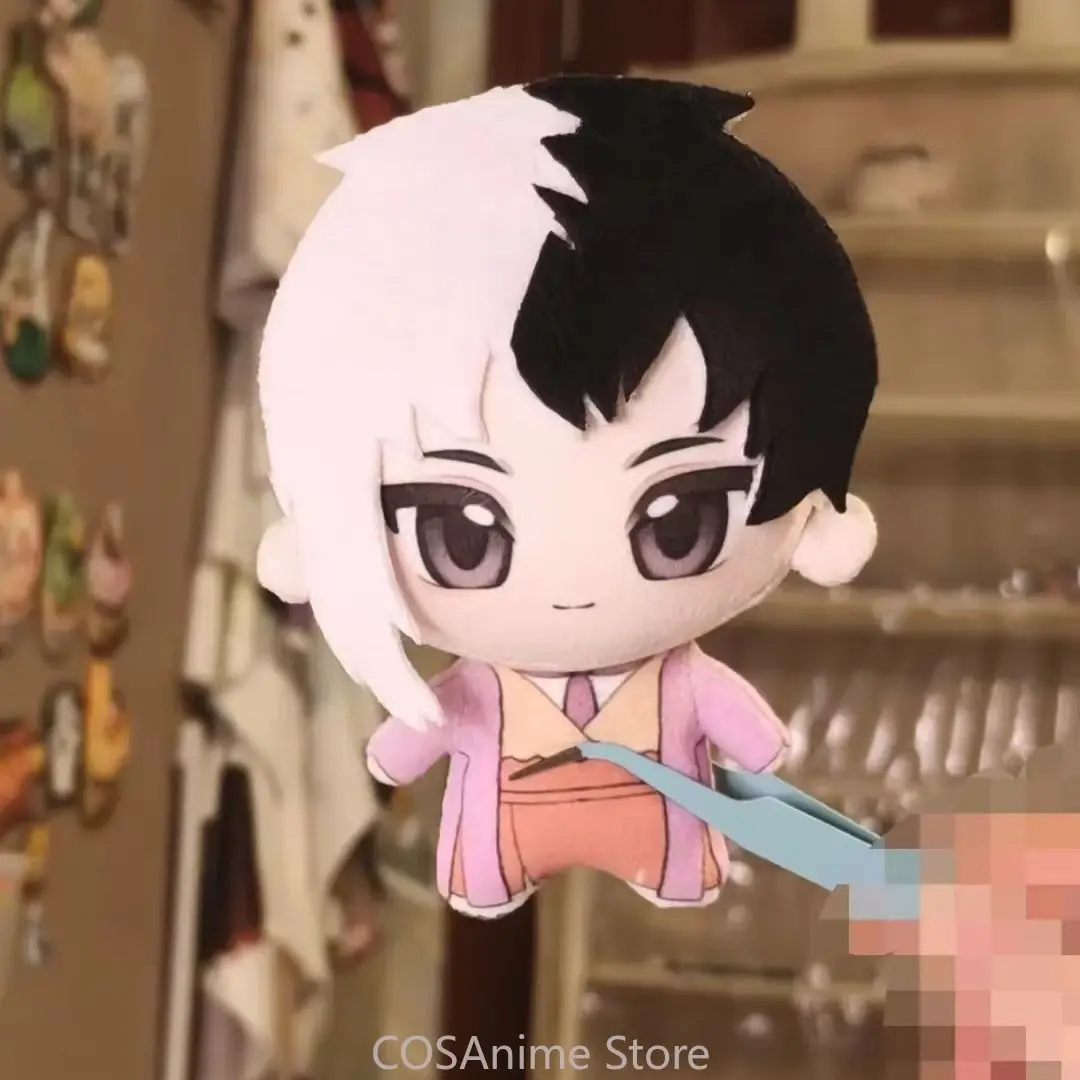 Dr. STONE Gen Asagiri Stanley 10cm Anime Cosplay Figure Idol Plushies Pillows Bag Pendant Mascot Birthday Gift - view 4