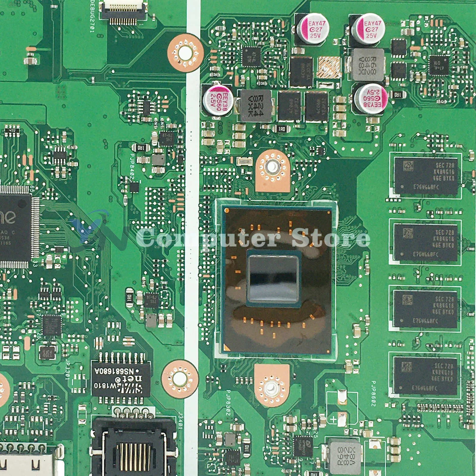 X541N اللوحة الأم للكمبيوتر المحمول ASUS X541NA A541NA F541NA R541NA D541NA X541 اللوحة الرئيسية N3350/N4200 4G/2G-RAM 100% اختبار موافق