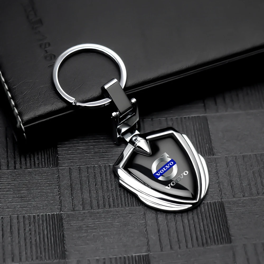 1PC Fashion Metal Key Ring New Waist Hanging KeyChain Best Gift Key Ring Jewelry For Volvo XC60 V40 S60 V50 V60 C30