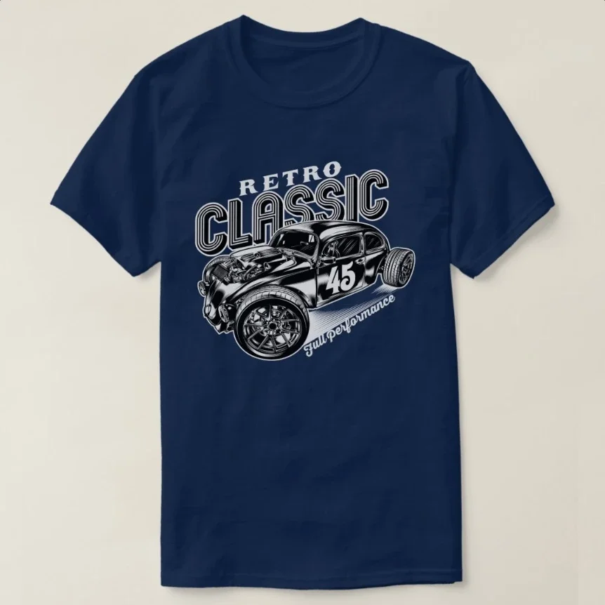 Classic German Hot Rod Full Performance Racer Vintage Car T-Shirt 100% Cotton O-Neck Short Sleeve Summer Casual Mens T-shirt