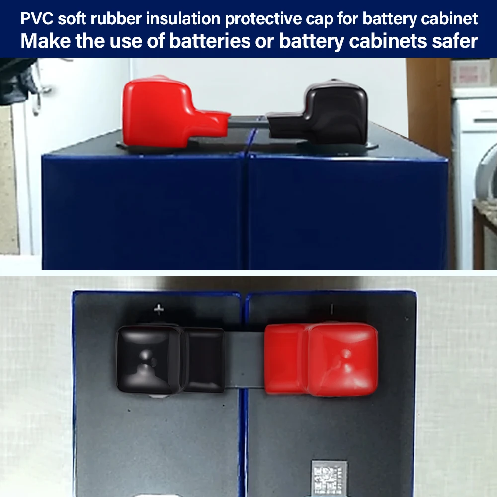 حامي فضفاض غطاء طرف البطارية شريط الحافلة غطاء عازل البطارية غطاء عزل حماية البطارية غطاء بلاستيكي