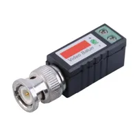 1 Pair Single 1 Channel Passive Video Transceiver BNC Connector Coaxial Adapter For Balun CCTV Camera DVR BNC UTP