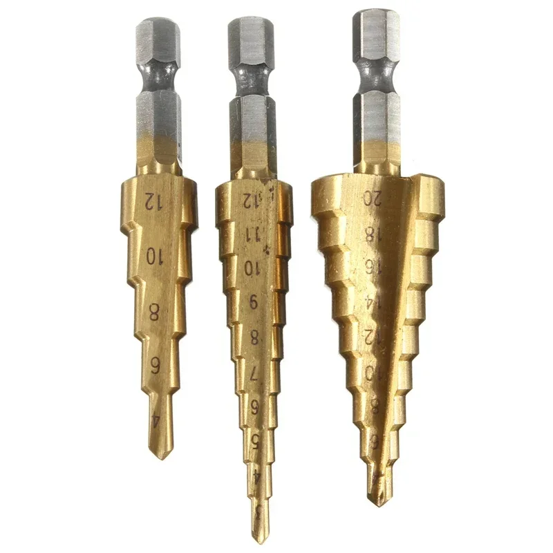 Imagem -02 - Xnemon Pcs 312 mm 4-12 mm 420 mm Brocas de Titânio Hss 4241 Ferramentas de Brocas Elétricas