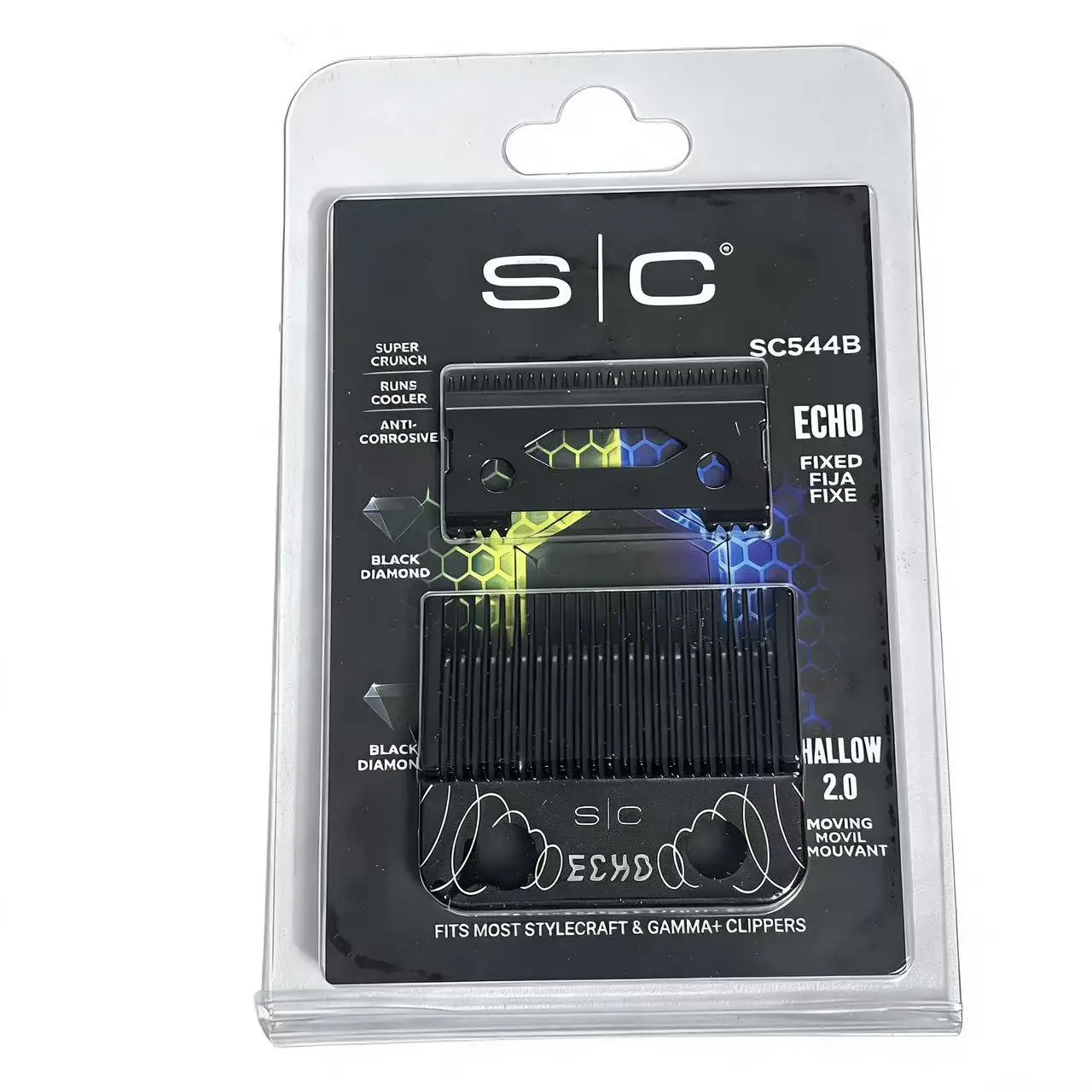 SC Echo Blades Phantom Blades für Madeshow KM Gamma JRL KM VGR Professional sind universell für alle professionellen Haarschneidemaschinen geeignet.