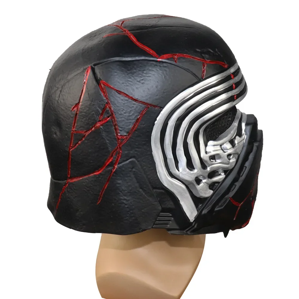 Anime Kylo Ren Helmet Cosplay The Rise of Skywalker Mask Props Helmets Masks Carnival Party Prop - view 4
