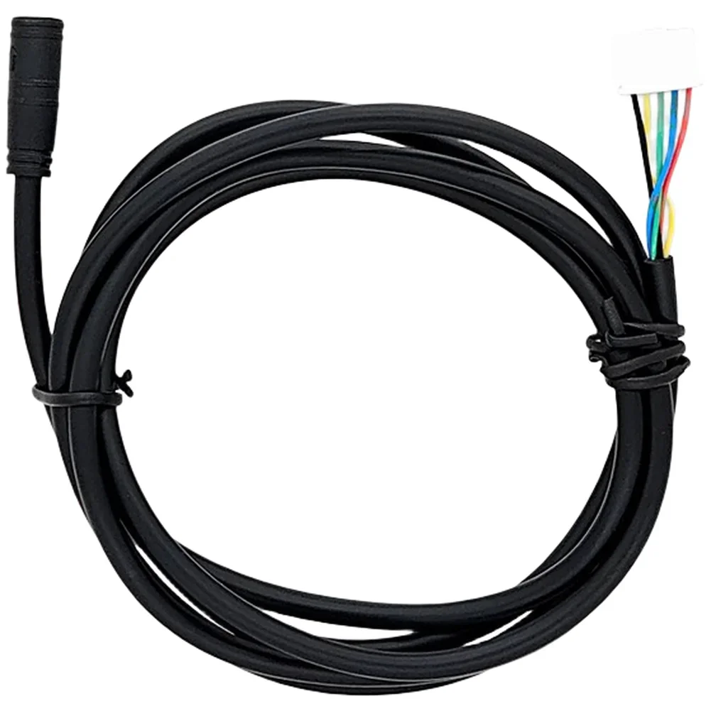 Precision Engineered Cable For Xiaomi 4 Scooter Controller Dashboard 118cm Data Line Black Plastic Lightweight