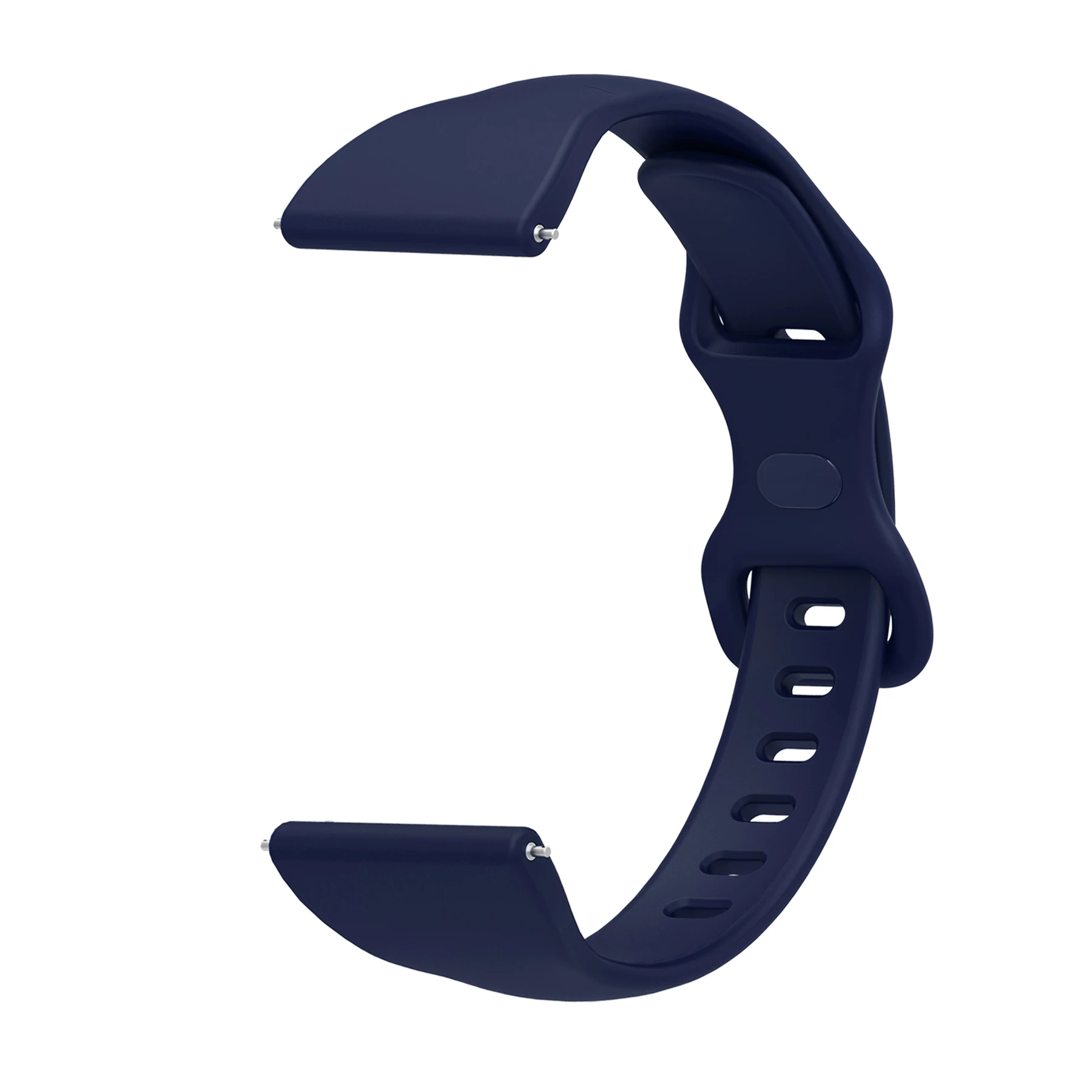 

Universal 20mm 22mm Silicone Watch Strap Quick Release Replacement Wirstband Breathable Lightweight Slim - Fit Sport Smartwatch