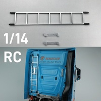 1/14 RC Truck Metal Ladder Working Ladder Stairs Scaleclub LT-TY-1 For Tamiya 1/14 770s FH16 Arocs RC Truck Parts Accessories