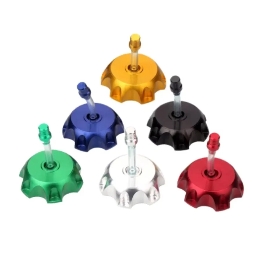 Off-Road Motorcycle Modification Accessories General CNC Aluminum Alloy Fuel Gas Tank Cap With Exhaust Riser Tank Cap 1SET image 6