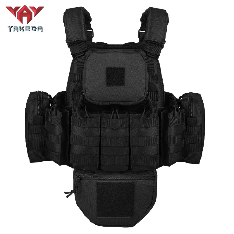 Yakeda new camouflage multifunctional tactical vest outdoor waistcoat equipment tactical waistcoat training vest