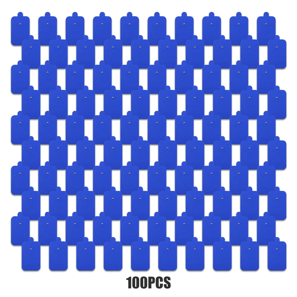 

40 50 100 шт. EMS Tens электродные подушечки гель-аппарат клей для электрического массажа устройство для стимуляции мышц патч-массажер Pad