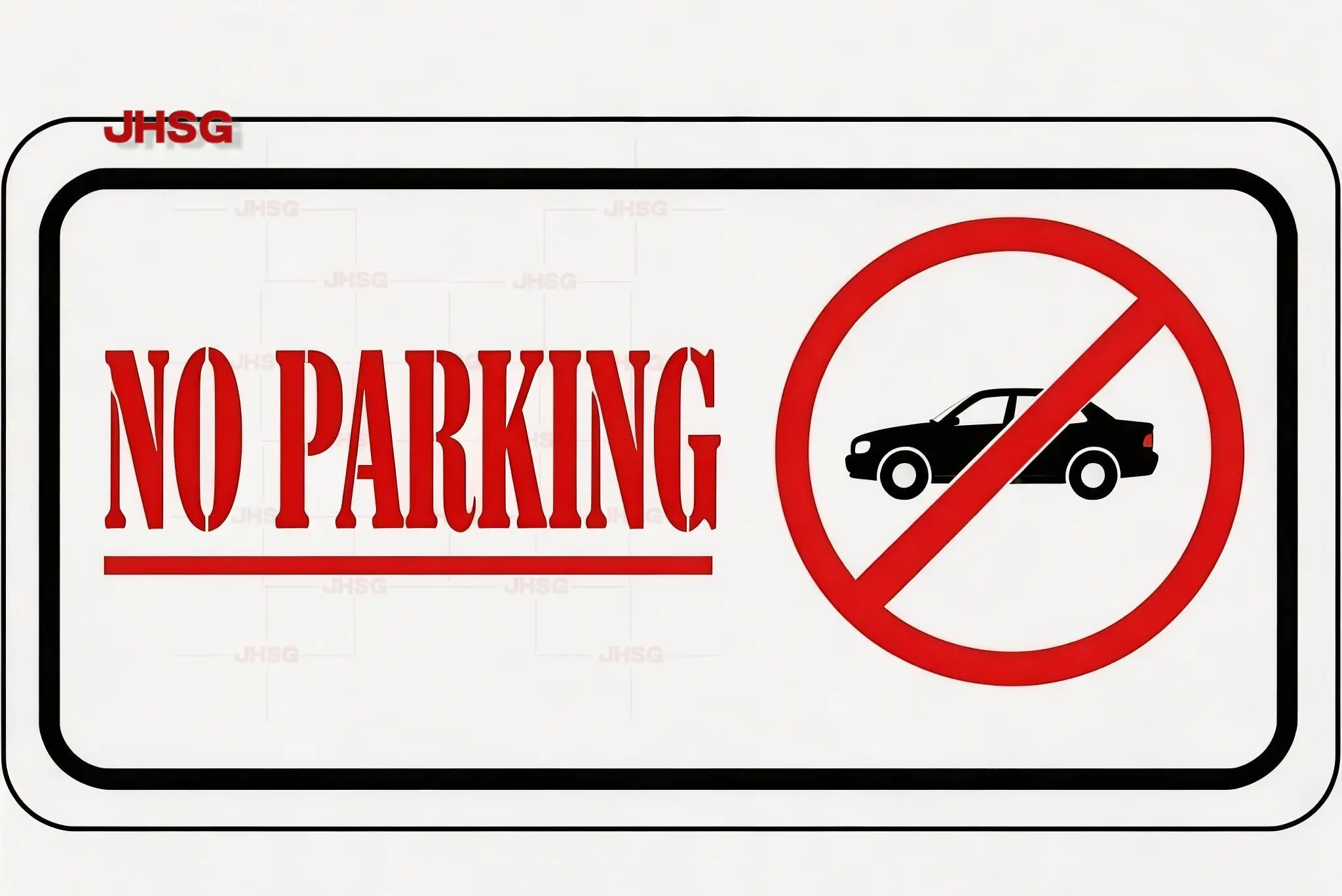 Prohibition Sign Car Decoration Stickers NO STEP NO Stickers - Accessible Shoe Parts 3
