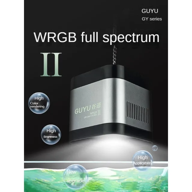 Nowa lampa akwariowa LED z trawą wodną WRGB Pełne spektrum wybuchowych alg Downlight do akwarium Native Stream 8500K 25/35/65W