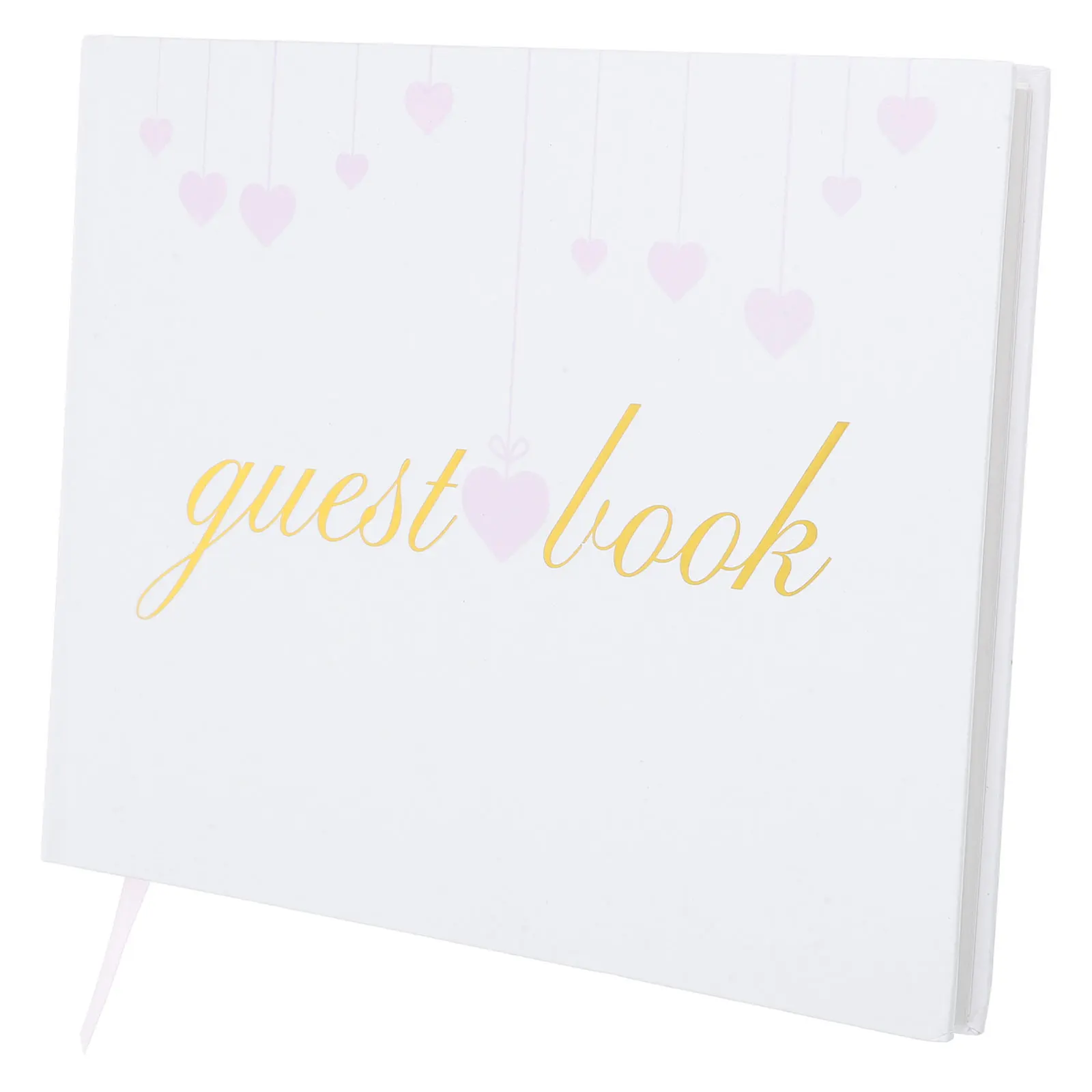

Wedding Bookmark Album Guest Book Blank Pages DIY Customizable Wedding Favors Sign In Book Graduation Baby Shower Keepsake
