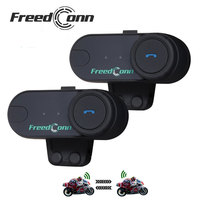 Freedconn Original T COM VB Motorcycle Helmet Intercom BT5.0 Interphone Headset FM Radio Communicator Music Share BT 5.0