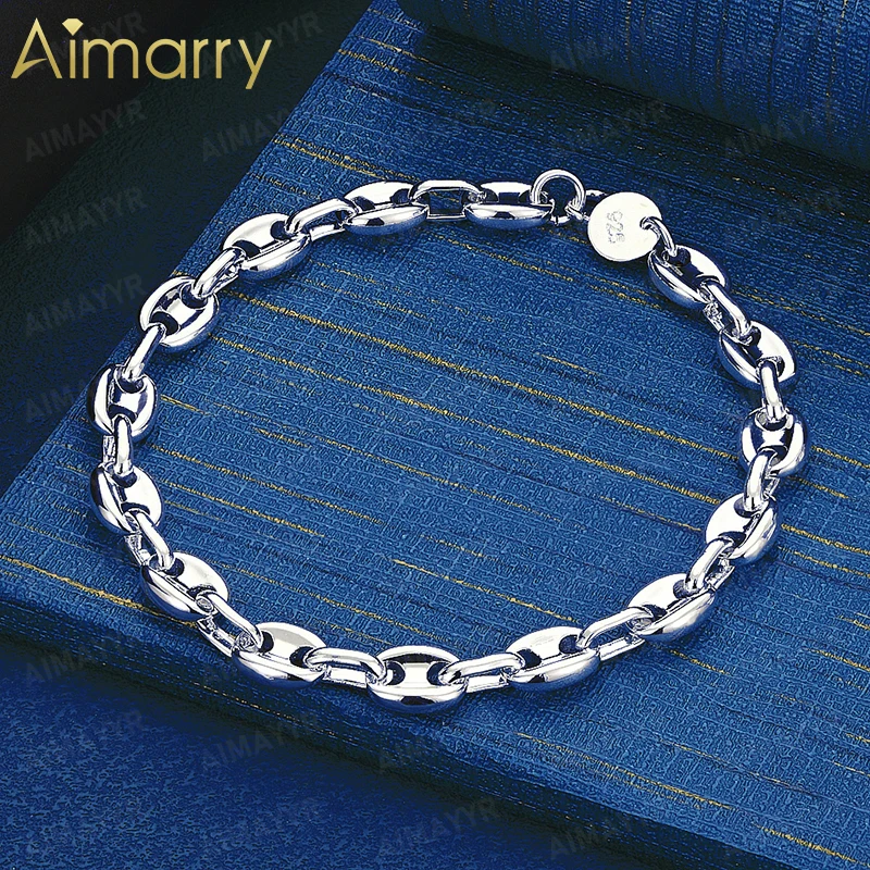 925 Sterling Silver Classic Pig Nose Bracelet for Women's Parties Banquets Weddings High-quality Fashion Gifts Jewelry