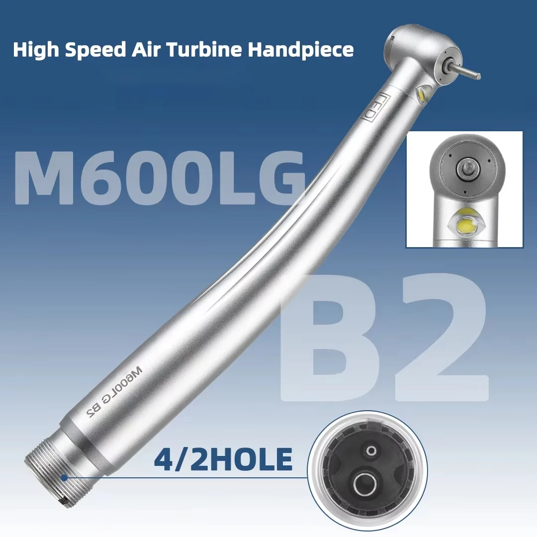 LED Handpiece ทันตกรรมความเร็วสูง PUSH ปุ่ม 3 สเปรย์น้ําแบริ่งเซรามิคทันตกรรมเคล็ดลับ Air Turbine หมุนสูงปากกา