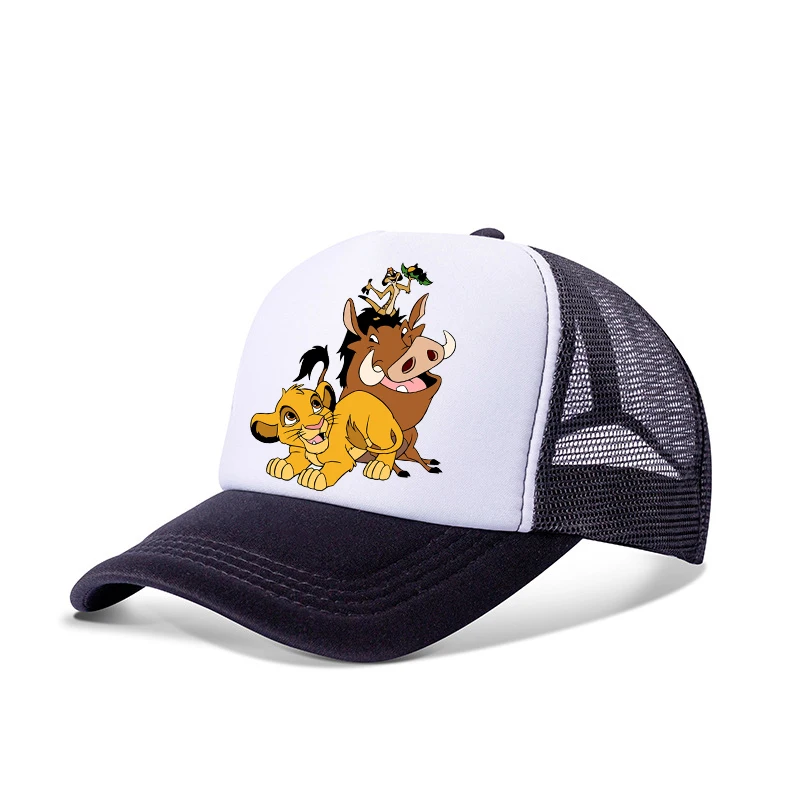 Mufasa The Lion King Baseball Cap Disney Movie Cartoon Children Adult Baseball Hat Peaked Cap Outdoor Casual Sunshade Hands Gift