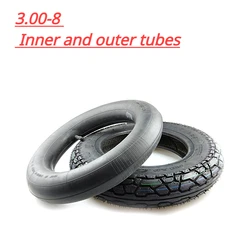 tyre 3.00-8 / 300-8 Tire & inner tube fits Gas and Electric Scooters Warehouse Vehicles Mini Motorcycle