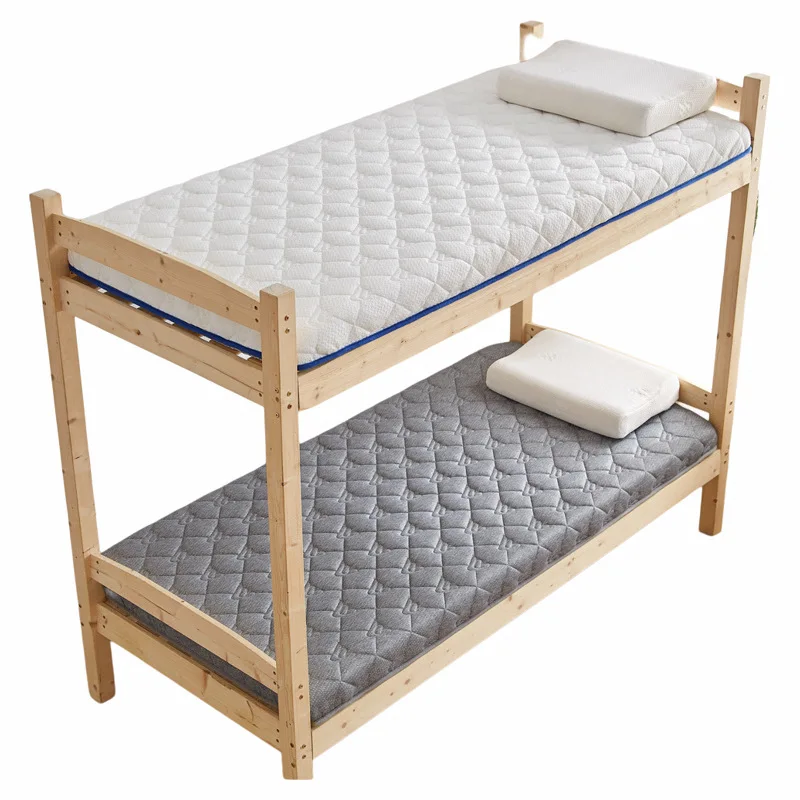 Image 7: Coussin de matelas en Latex de soja écologique, coussin de couchage antibactérien, lit simple/Double, Futon pour dortoir