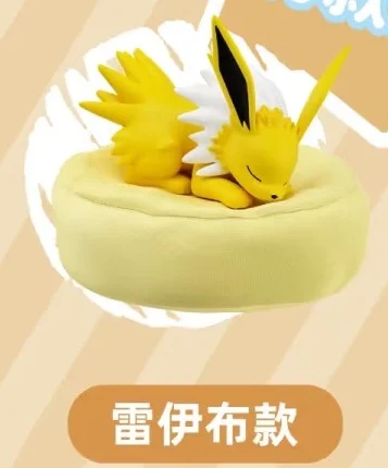 Hot Sale Pkm Eevee Sleeping Position Series Blind Box Sylveon Umbreon Flareon Jolteon Anime Desktop Decoration Model Toy Gift image 3