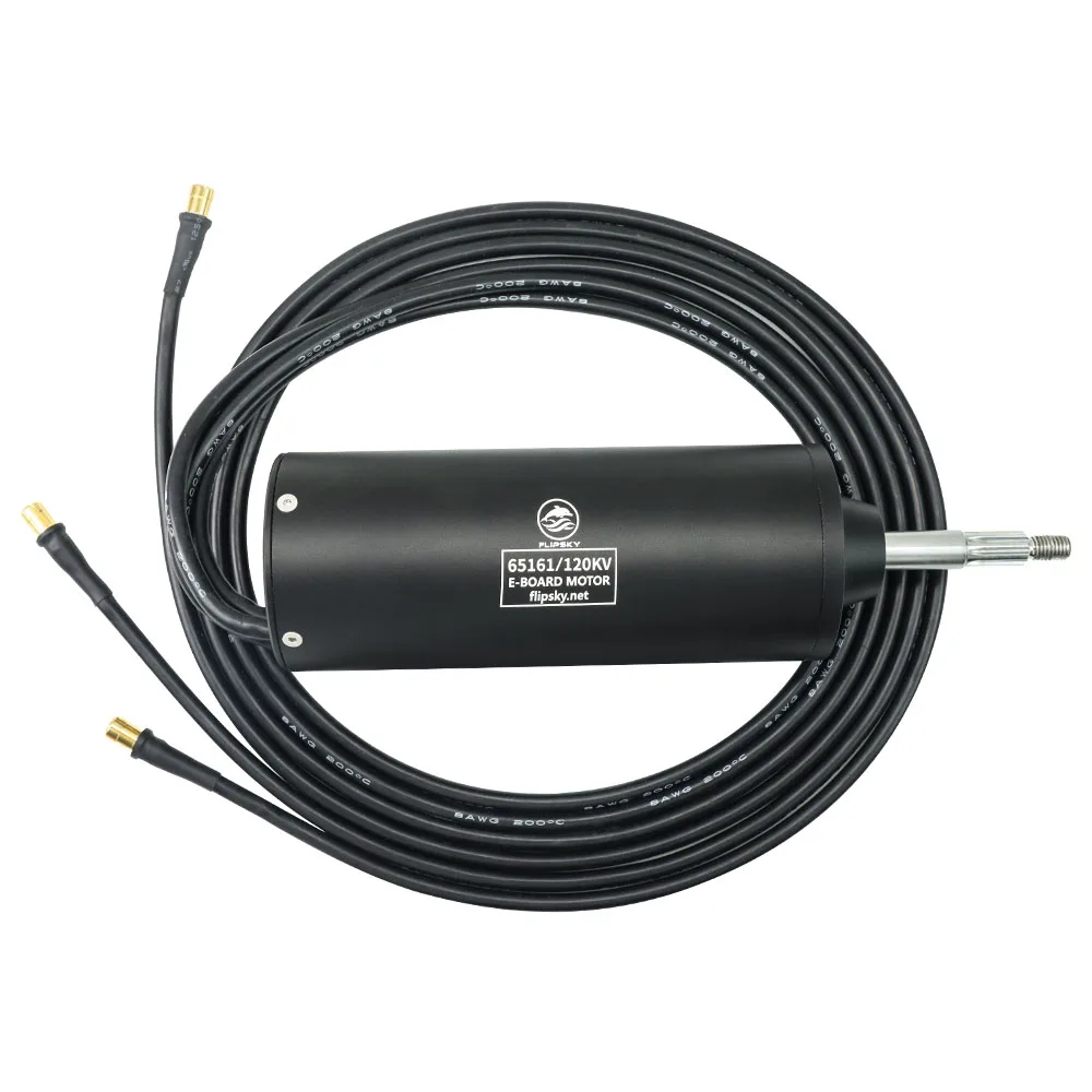 Motor 6000 neu 12mm rund mit Gewinde 120kv w bürstenloser Motor sensor los amphibisch voll wasserdicht für Efoil - Flipsky 5