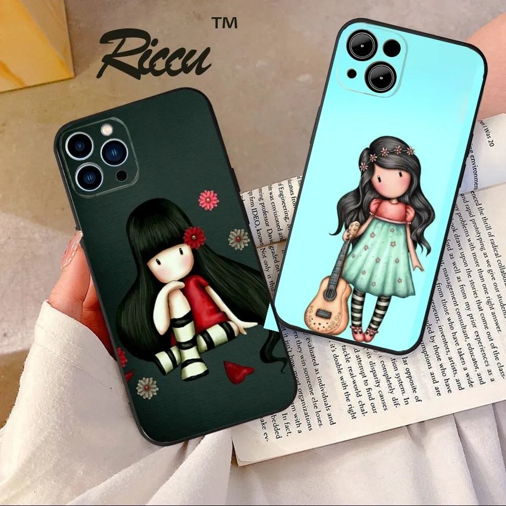 Cute toilet Girl Kid santoro_gorjuss   Phone Case  For IPHONE 15,13,14,12,Mini ,11, Xr, X ,Xs Pro Max 8, 7 Plus Back Cover