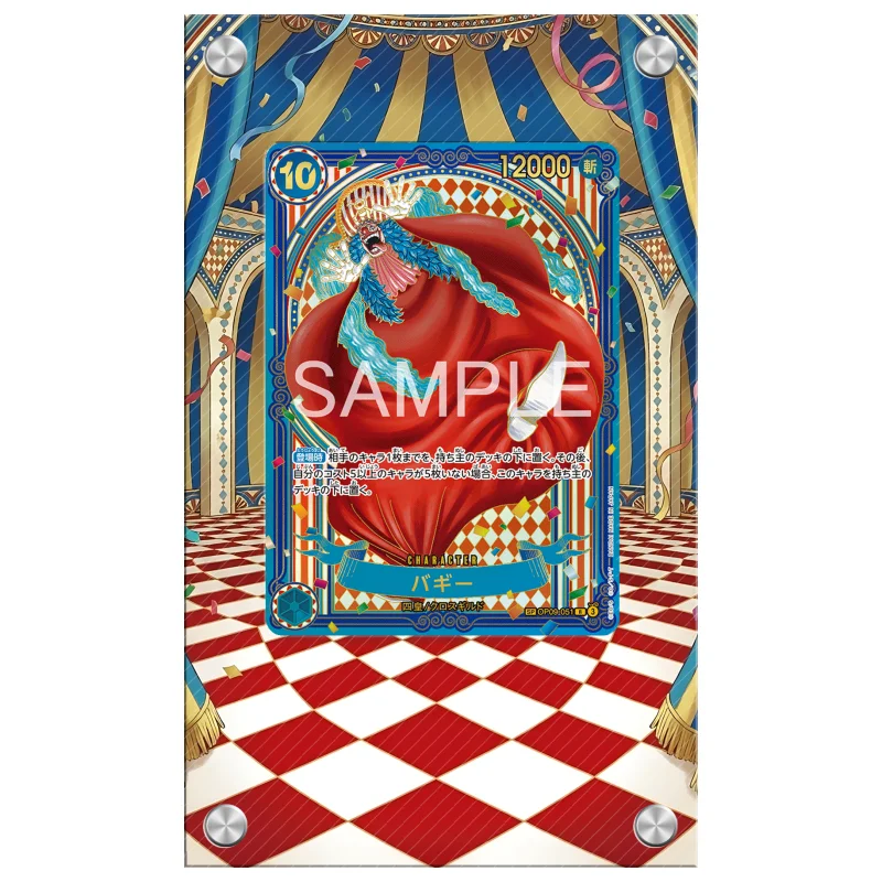 Art Display For One Piece OPCG Card Display Luffy Bonney Reiju OP14 EB04 Anime Game Expand Art Fans Gift Acrylic Protective Case