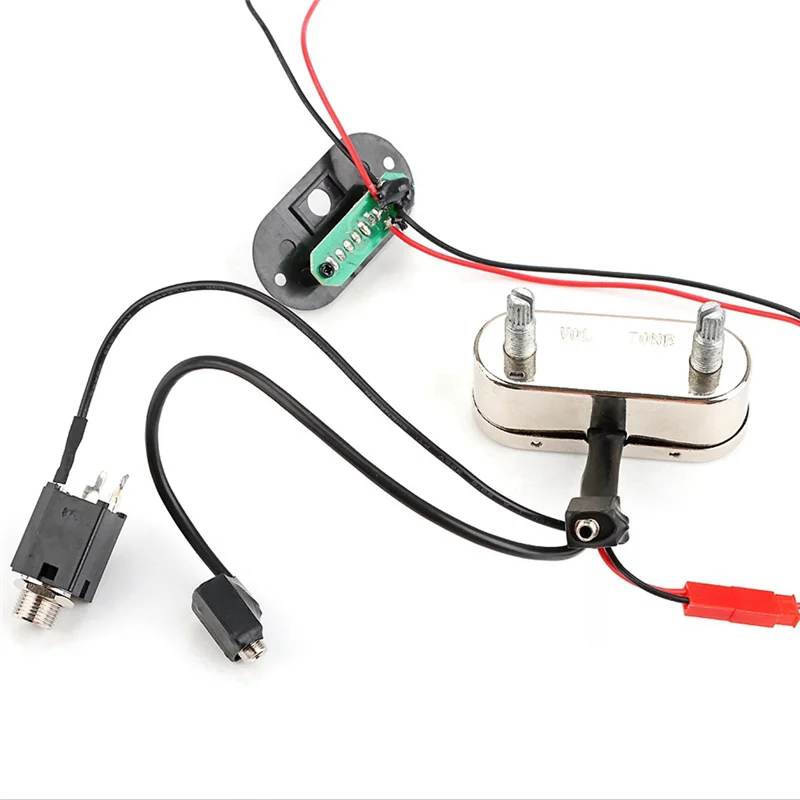 

Electric Violin Pickup Amplifier Electric Violin Transducer Piezo Volume Tone Set For Violin Stringed Cello Pickup Neck