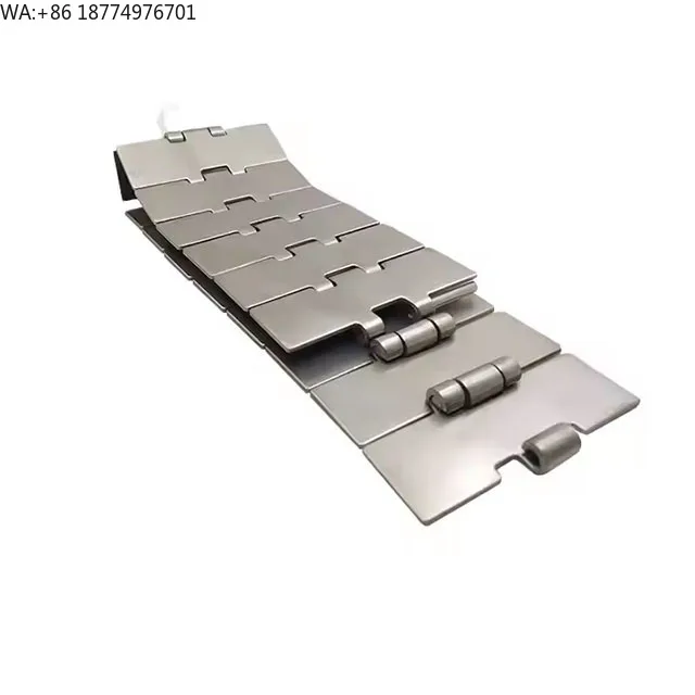 

Конвейерные ленты 812: Прямая цепь с одинарным шарниром для линий обработки упаковочных материалов