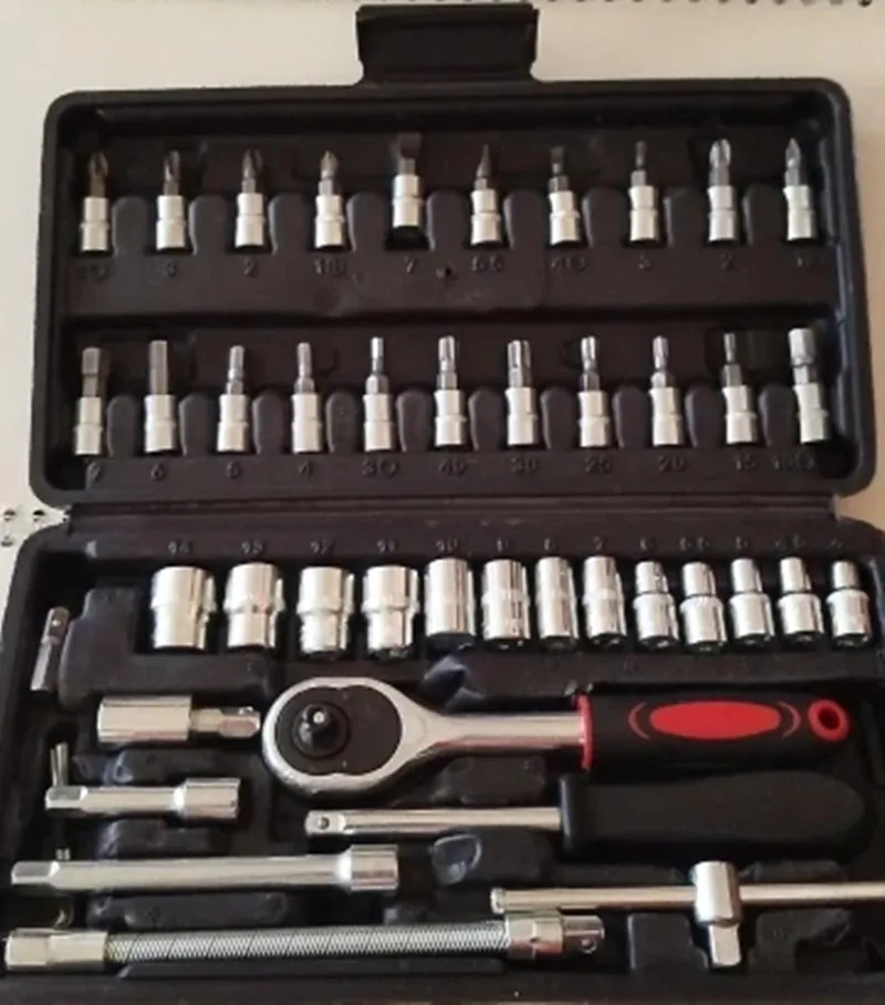 12 Pcs Set Wrench Socket Set Motorcycle Bicycle Repairing Tool Hardware Car Boat Auto Repair Tools Bike Multitool Bike Tool Kit
