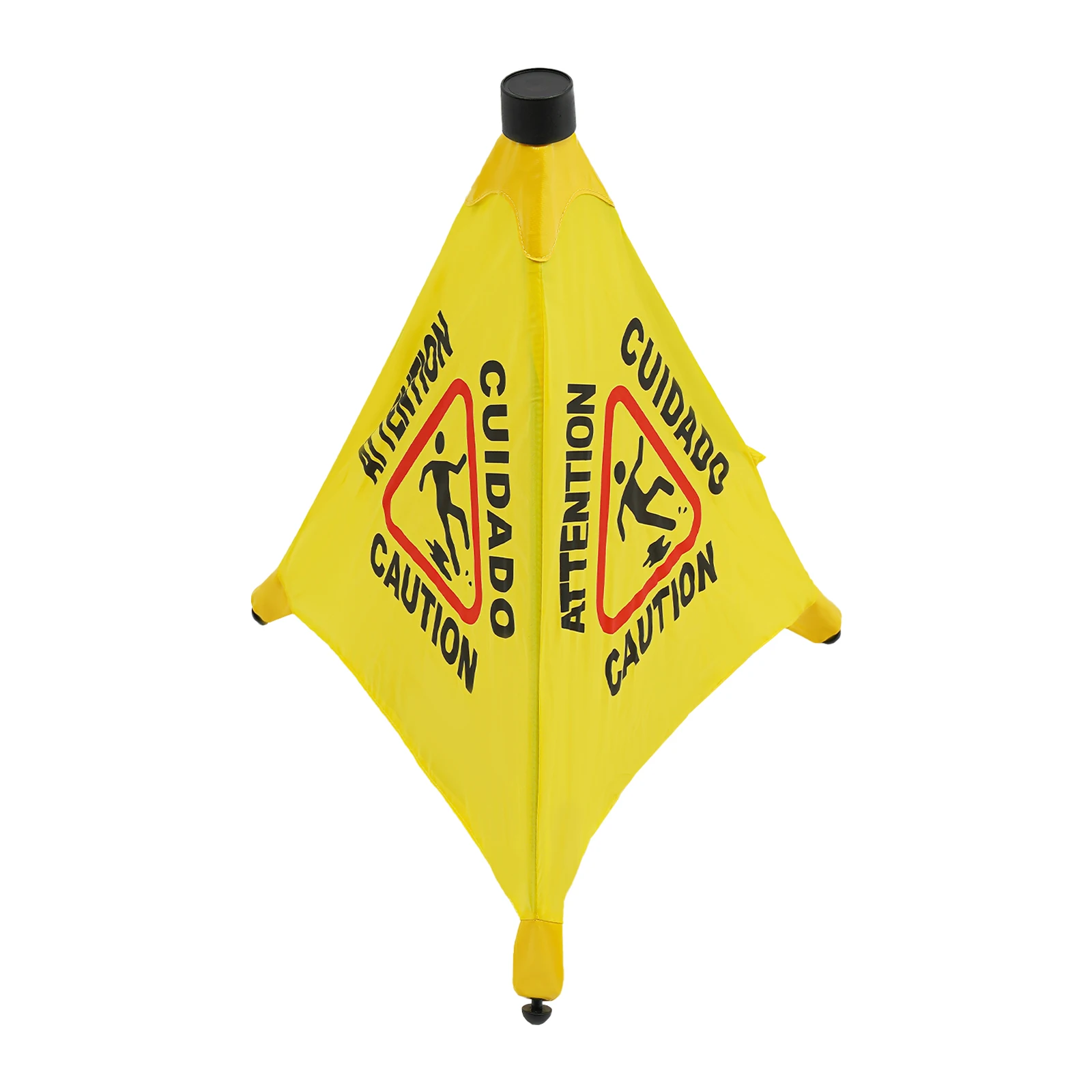 8 Buah Tanda Lantai Basah 20 Inci dengan Tabung Penyimpanan, Tanda Keselamatan Basah Berbentuk Payung, Tanda Peringatan untuk Kantor, Toko Komersial