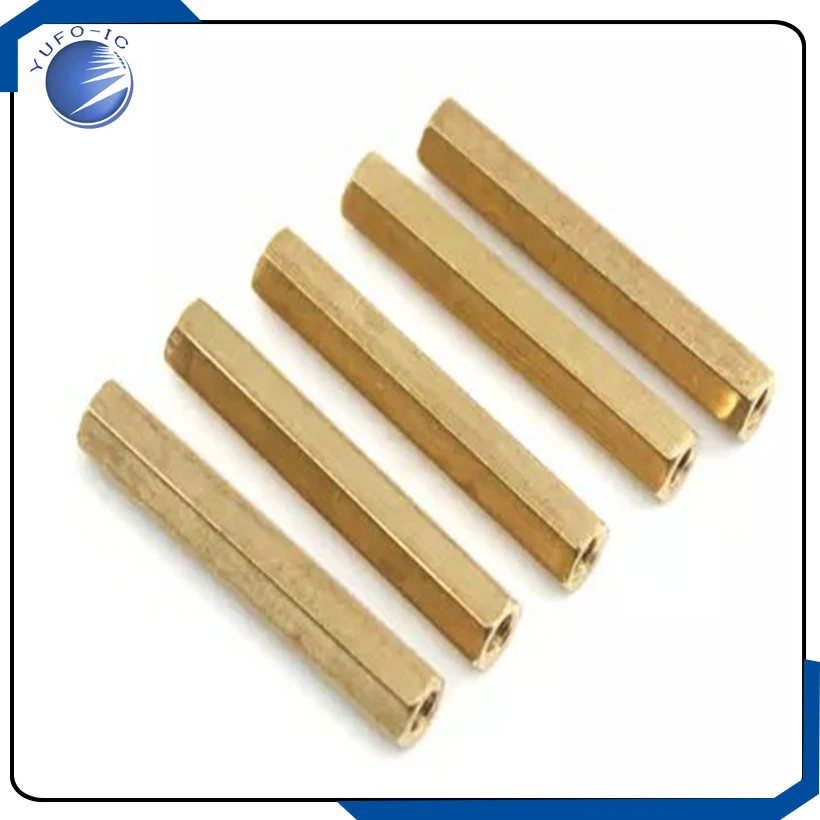 20pcs/Lot  M3 30mm hollow pillars six corner pillars copper stud M3Connector