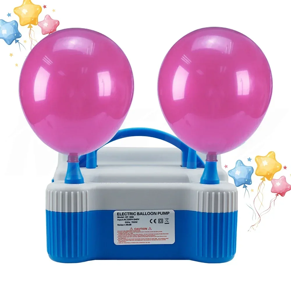 BB680W Electric Air Balloon Pump EU/US/UK Plug Portable Electric Balloon Inflator/Blower for Party Event Decoration