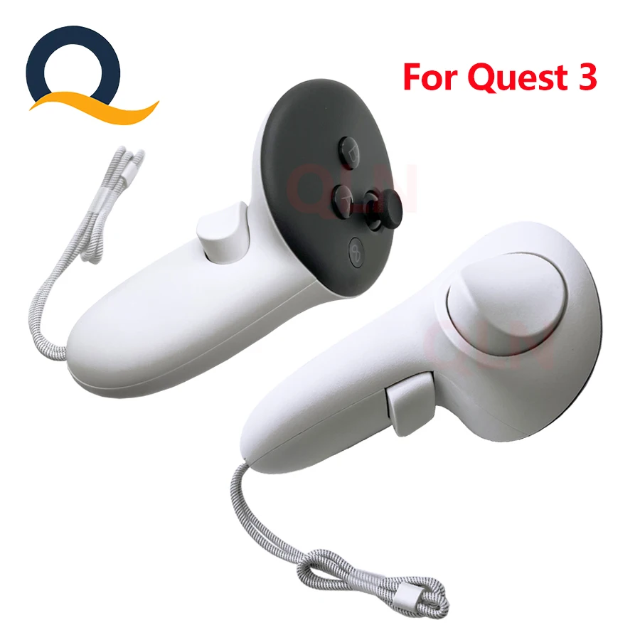 Meta Oculus Quest 3 VRヘッドセット用オリジナルVRコントローラー左右