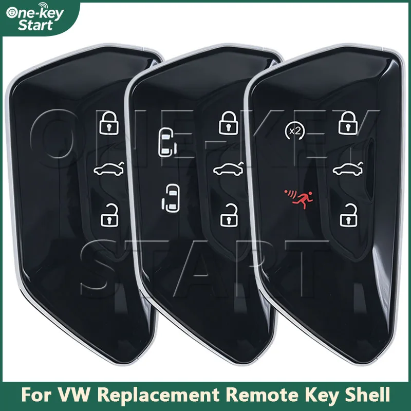 High-Quality For VW Golf8 ID3 ID4 Talagon Teramont Tiguan Viloran Magotan B9 Remote Key Shell Replacement【ONE-KEY START】