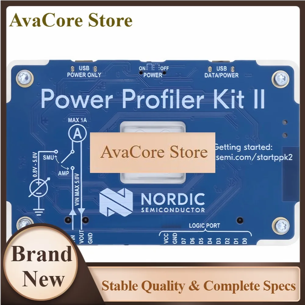 AvaCorePower Profiler Kit II NRF-PPK2 Current Measurement Tool Nordic Logic Analyzer