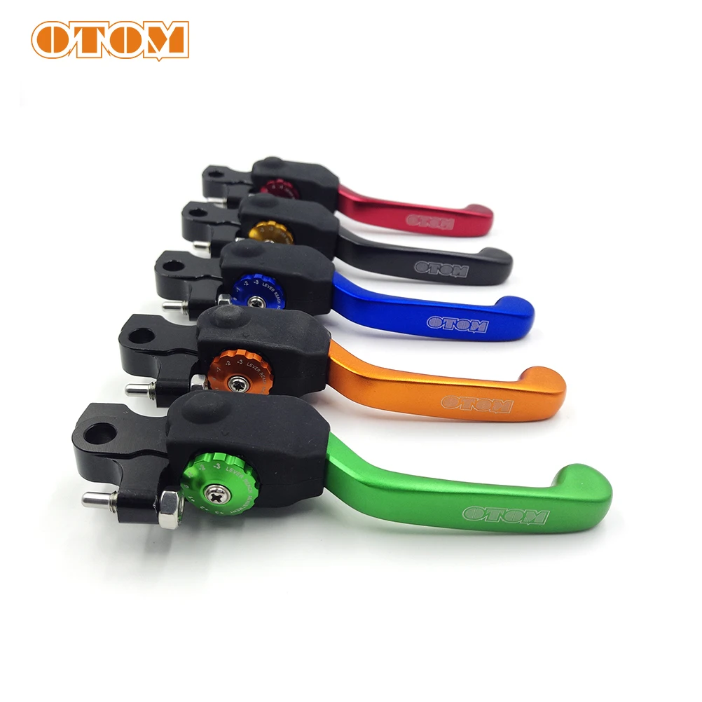 Motorcycle Folding Brake Clutch Lever CNC Handle 7 Gears Adjustable Universal 7/8\