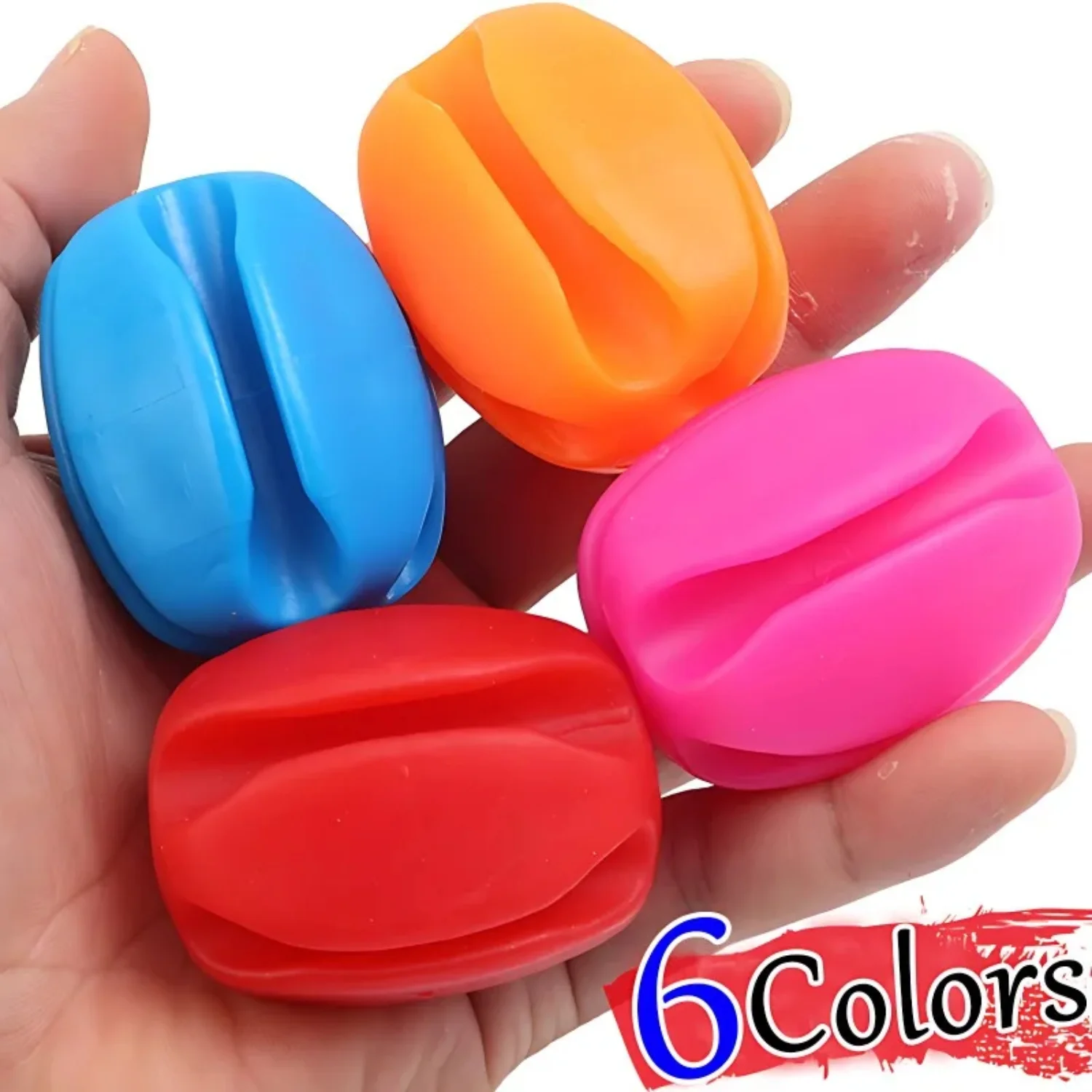 

Silicone Fishing Rod Holder Ball 5 Hole Fishing Bundle Rod Device Lightweight Anti-collision Tackle Fishing Accessories