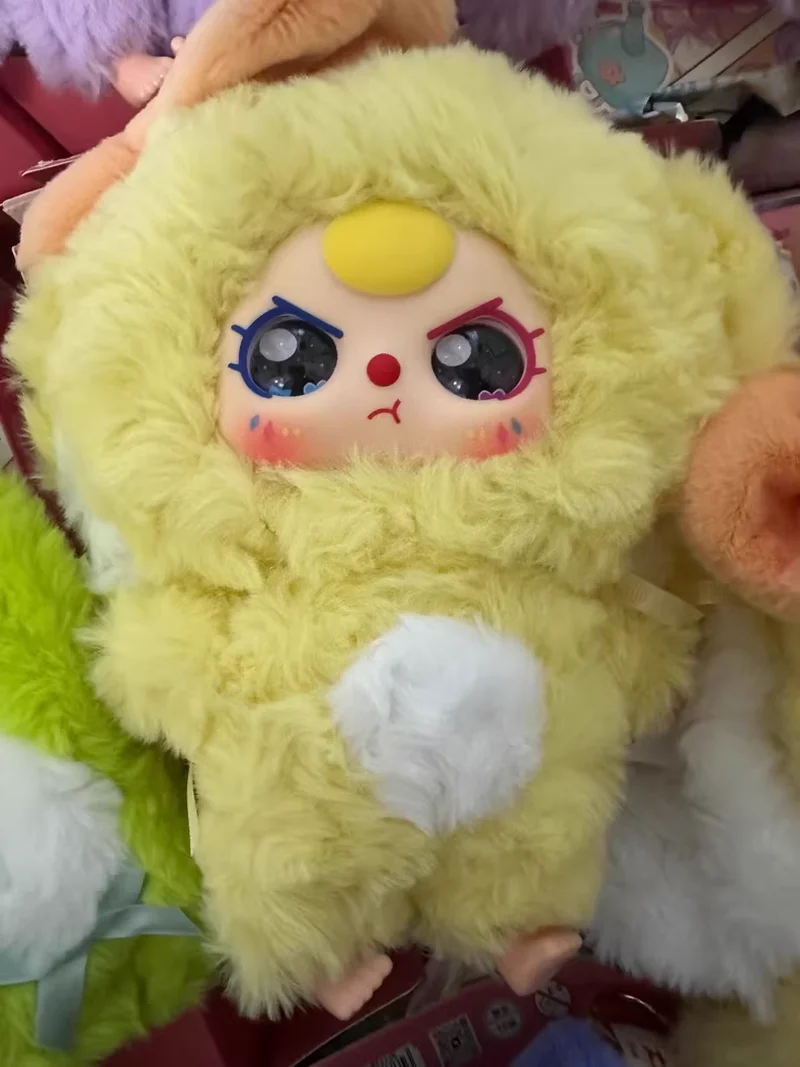 Genuíno 2025 em estoque caixa cega brinquedo bebê três segunda geração macaron pequeno coelho v2 bonito pingente ornamentos brinquedos presentes da menina