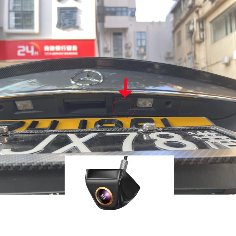 Rearview Camera Interface for Mercedes Benz Class-C W204 C200 C300 AMG C63 2011-2014 NTG4.5 NTG4.7 System Parking Image Assistan view 4
