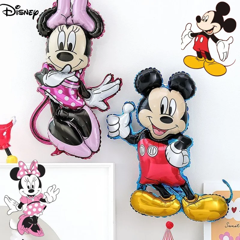 

Cute Disney Series Mickey Minnie Personality Fashion Creative Cartoon Styling Holiday Party Decorations Balloon Toys for Kids