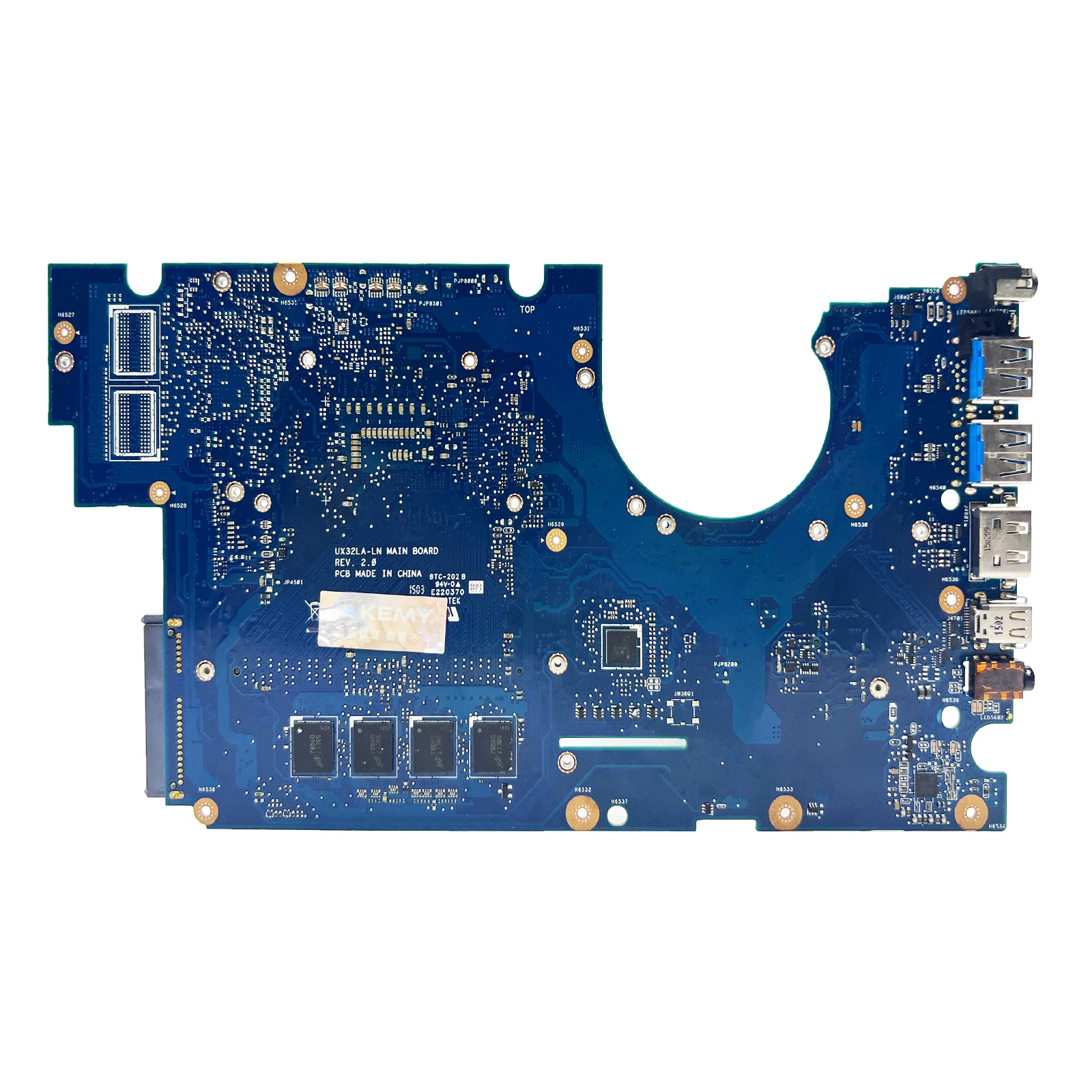 Placa base UX32L para ordenador portátil, placa base para ASUS UX32LN, UX32LA, BX32LN, BX32LA, UX32LA-LN, I3, I5, I7, 4. ª generación, 4G/RAM, GT840M