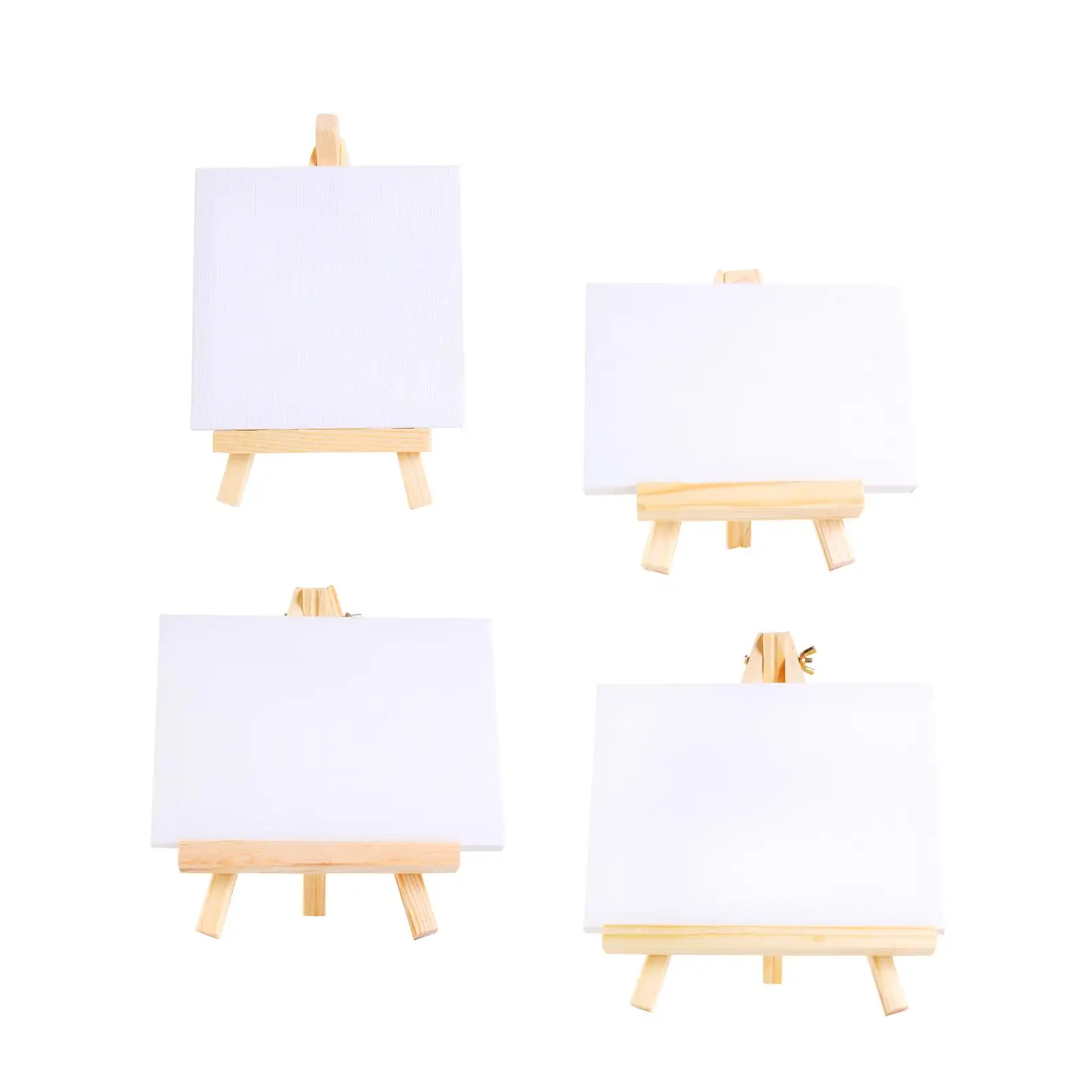 Wooden Mini Easel Frame Tilt Adjustable Display Stand Easel Stand Tripod